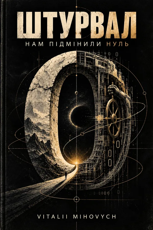 Обкладинка книги «ШТУРВАЛ. НАМ ПІДМІНИЛИ НУЛЬ»